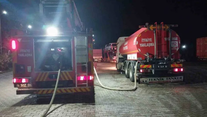 Tankerden sızan hidrojen gazı korkuttu