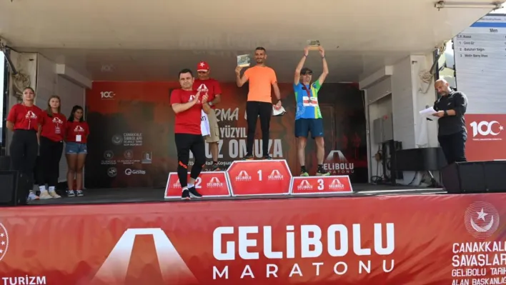 Tarihi Alan'da düzenlenen Uluslararası Gelibolu Maratonu sona erdi