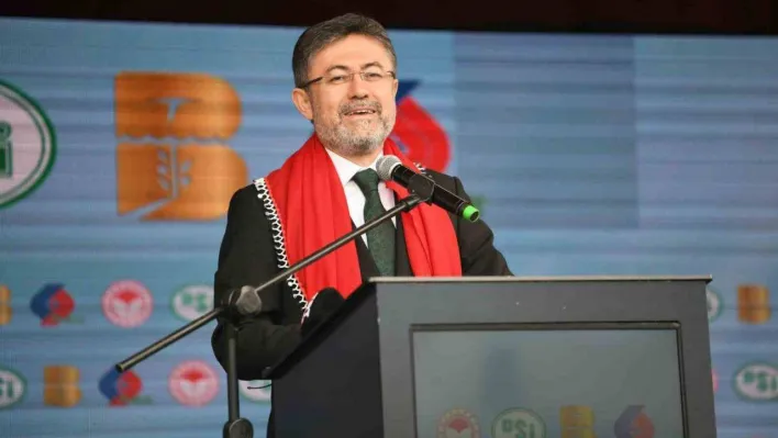 Tarım ve Orman Bakanı Yumaklı, Sindel Göleti için start verdi