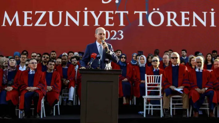 TBMM Başkanı Kurtulmuş: 'Dünyanın ihtiyacı olan hikmet ve irfanla donanmış olan bir bilgiye sahip olmak'