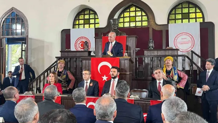 TBMM Başkanı Kurtulmuş: 'Mutlaka milletimizin öncülüğünde yeni bir dünya kurulacak'