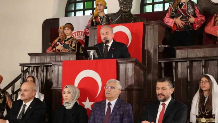 TBMM Başkanı Şentop: 'Yeni dönemin Türkiye yüzyılı olması hususunda irademiz iddiamız ve ısrarımız tamdır'