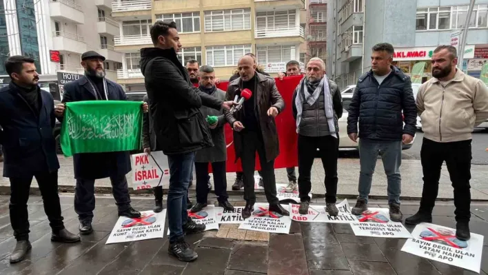 TBMM'de 'Sayın Öcalan' söylemine bir grup vatandaştan protesto