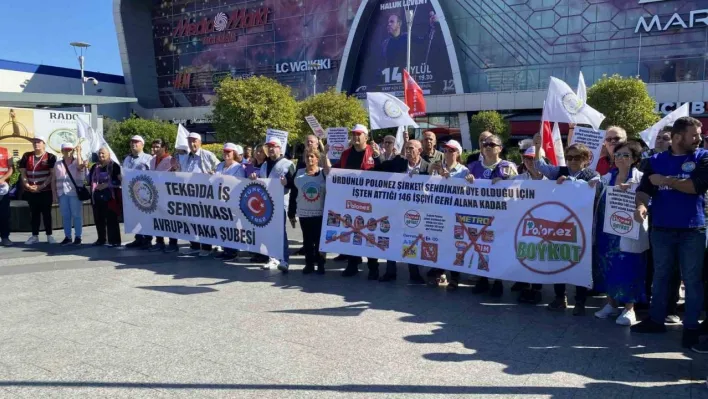 TEK GIDA-İŞ sendikasından işten çıkarılan Polonez işçileri için açıklama