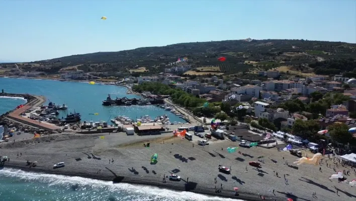 Tekirdağ'da 'Uçurtma Festivali' gökyüzünü renklendirdi