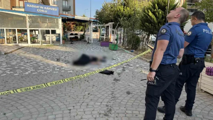 Tekirdağ'da 7. kattan düşen vatandaş hayatını kaybetti
