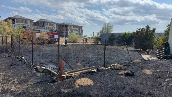 Tekirdağ'da çocuklar yangın çıkarıp kaçtı