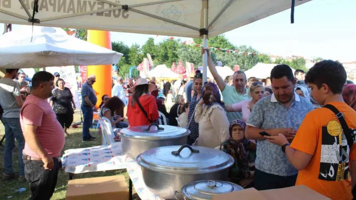 Tekirdağ'da geleneksel keşkek şenliği başladı