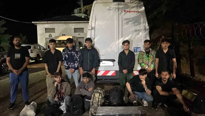 Tekirdağ'da göçmen kaçakçılığı operasyonunda 11 düzensiz göçmen yakalandı