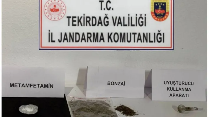 Tekirdağ'da jandarma ekiplerinden uyuşturucuya geçit yok