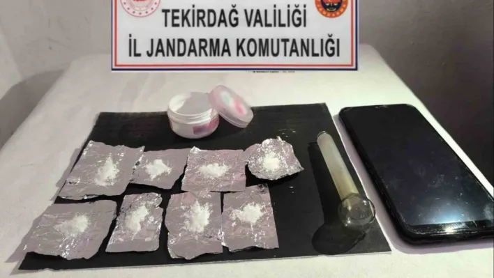 Tekirdağ'da jandarmadan uyuşturucu operasyonları