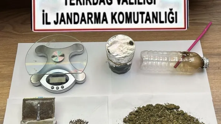 Tekirdağ'da jandarmadan uyuşturucuya geçit yok