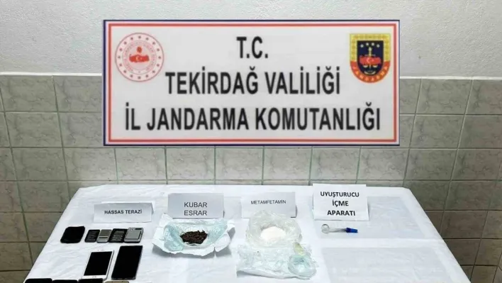 Tekirdağ'da kaçak alkol ve uyuşturucu operasyonu