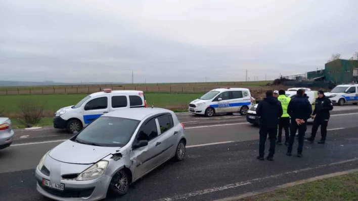 Tekirdağ'da kaza: 1'i zabıta 2 yaralı