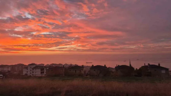 Tekirdağ'da muhteşem görüntü: Renklerin dansı
