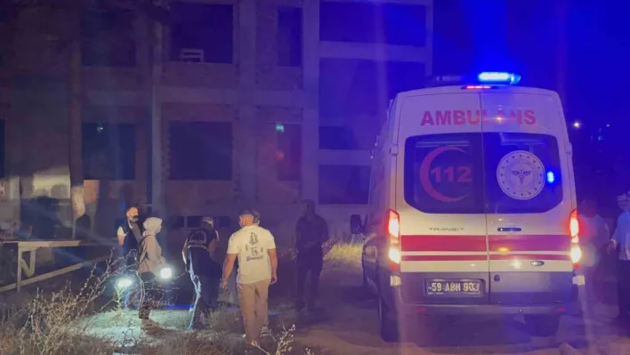 Tekirdağ'da okul inşaatında erkek cesedi bulundu