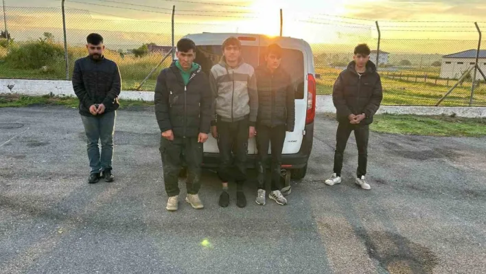 Tekirdağ'da ormana kaçan 2 organizatör ve 3 kaçak göçmen yakalandı