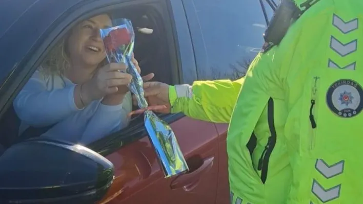 Tekirdağ'da polis ekipleri bu kez sadece kadınları durdurdu