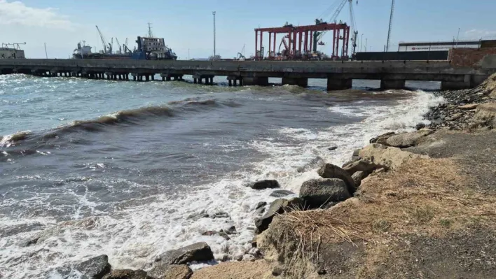 Tekirdağ'da poyraz etkili oluyor