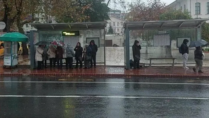 Tekirdağ'da sağanak yağış