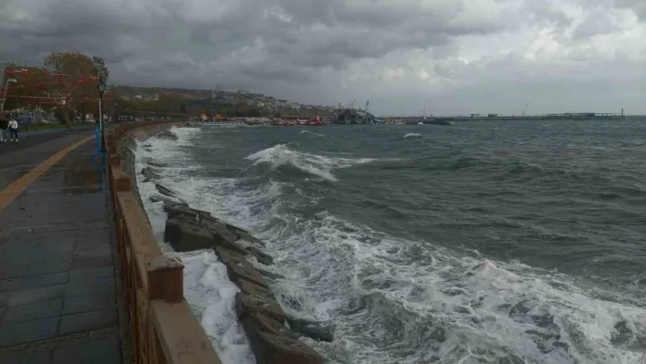 Tekirdağ'da şiddetli lodos