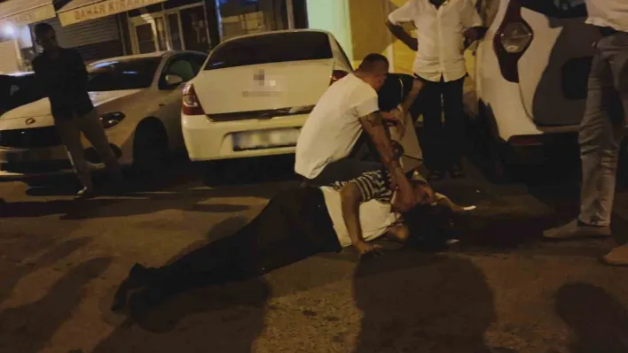 Tekirdağ'da silahlı saldırı kamerada