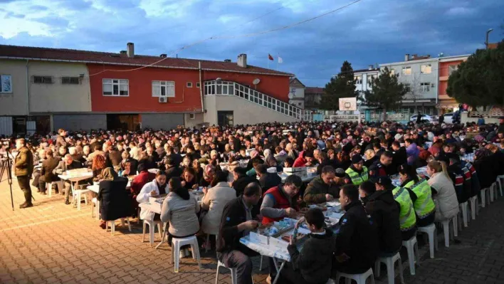 Tekirdağ'da toplu iftarlar devam ediyor