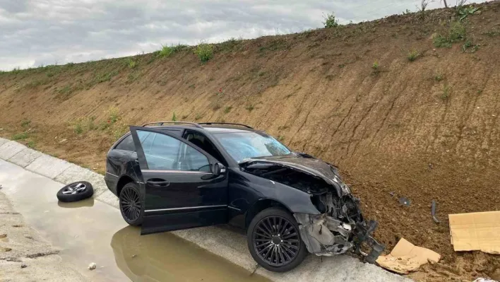 Tekirdağ'da trafik kazası: 1 ölü, 2 yaralı