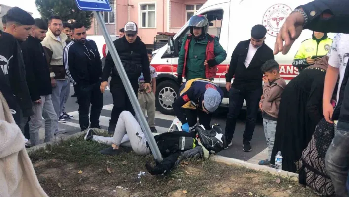 Tekirdağ'da trafik kazası: 1 ölü, 2 yaralı