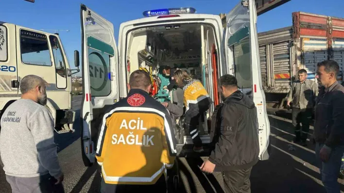 Tekirdağ'da trafik kazası: 1 yaralı