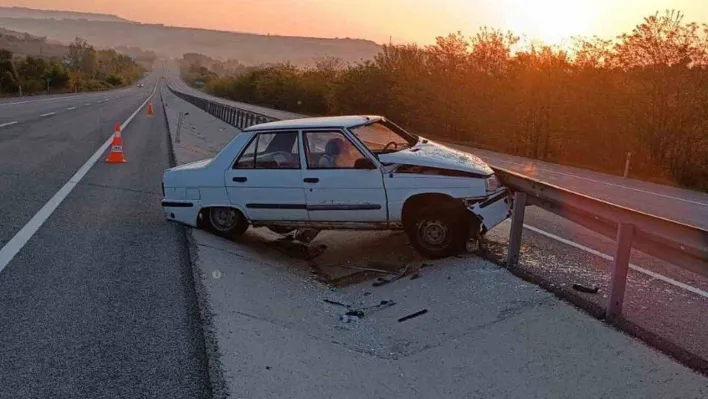 Tekirdağ'da trafik kazası: 4 yaralı