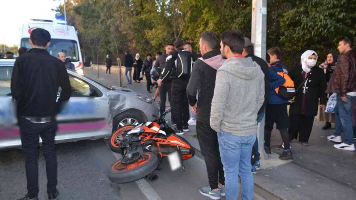 Tekirdağ'da trafik kazası: Astsubay yaralandı