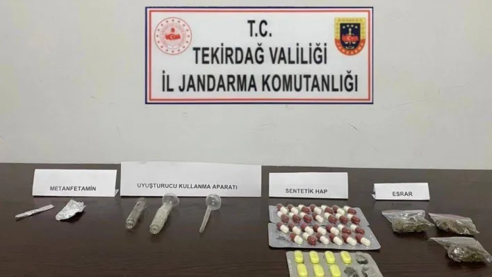 Tekirdağ'da uyuşturucu operasyonu: 5 gözaltı