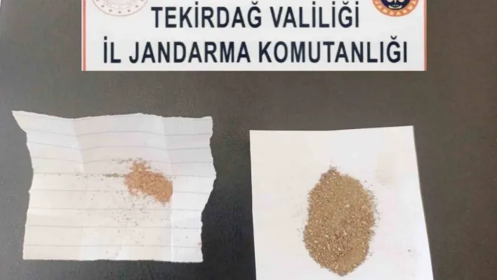 Tekirdağ'da uyuşturucu operasyonu: 6 gözaltı