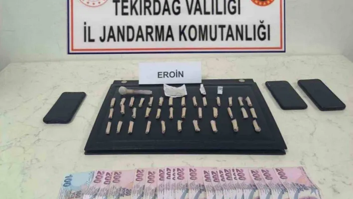 Tekirdağ'da uyuşturucu operasyonu: 5 gözaltı
