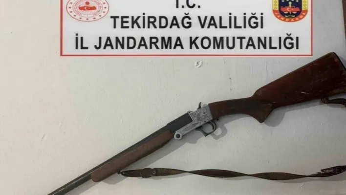 Tekirdağ'da uyuşturucu, silah ve kaçak kazı operasyonları