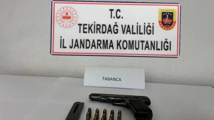 Tekirdağ'da uyuşturucu ve silah operasyonları