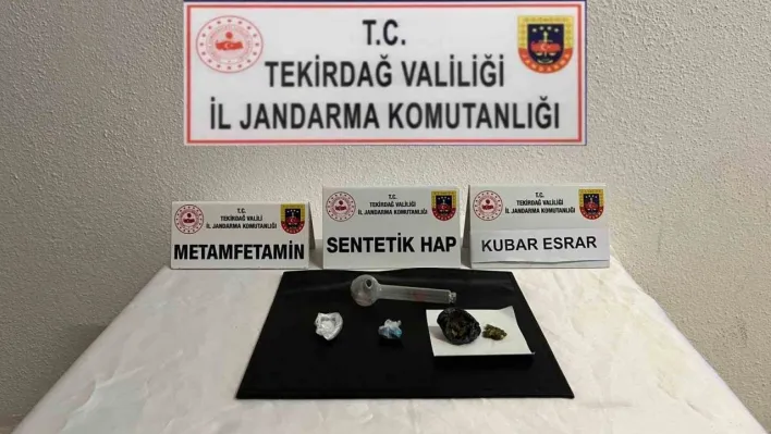 Tekirdağ'da uyuşturucu ve silah operasyonları