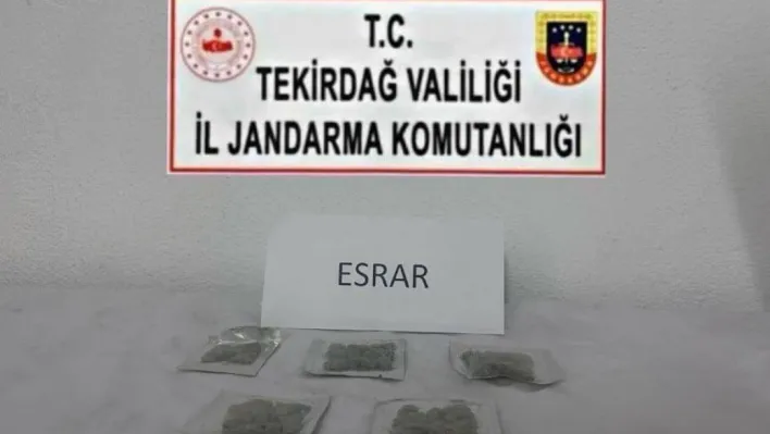 Tekirdağ'da uyuşturucu ve silah operasyonları: Çok sayıda suç unsuru ele geçirildi