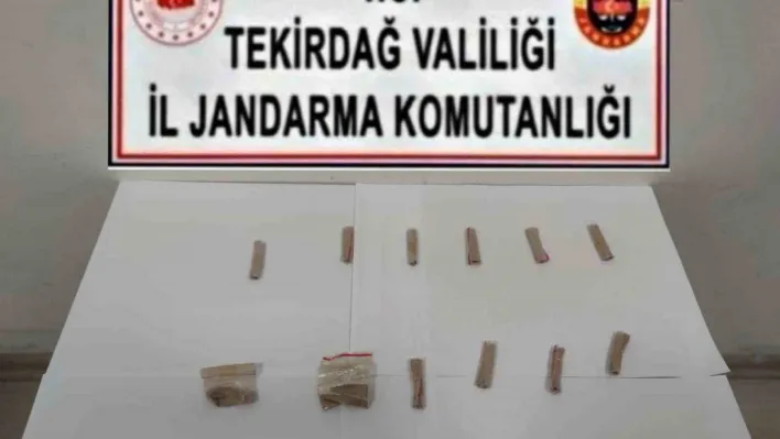 Tekirdağ'da uyuşturucuya geçit yok: 9 kişi yakalandı