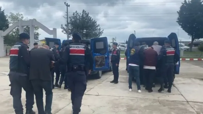 Tekirdağ'da yakalanan 66 kişiden 23'ü tutuklandı