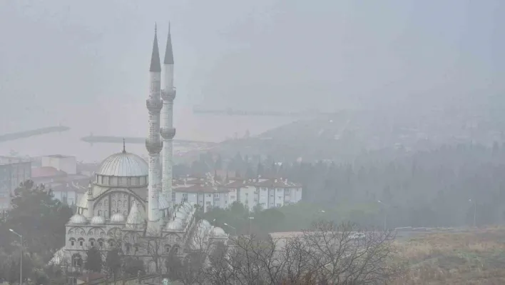 Tekirdağ'da yoğun sis: Sis şehri kapladı