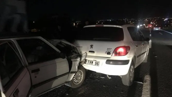 Tekirdağ'da zincirleme trafik kazası: 2 yaralı