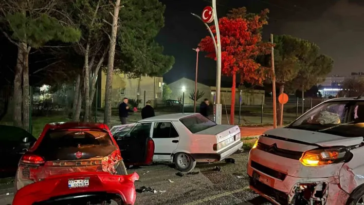 Tekirdağ'da zincirleme trafik kazası: 3 yaralı