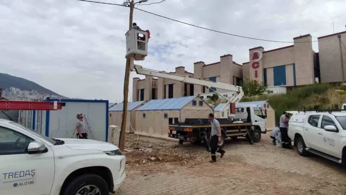 Tekirdağ'dan deprem bölgesine 10'uncu arıza bakım onarım ekibi gönderildi