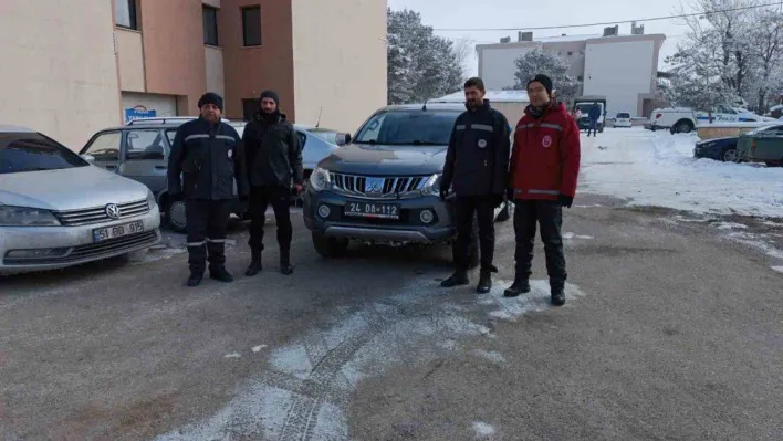 Tercan gönüllü ekibi Malatya'ya desteğe gitti