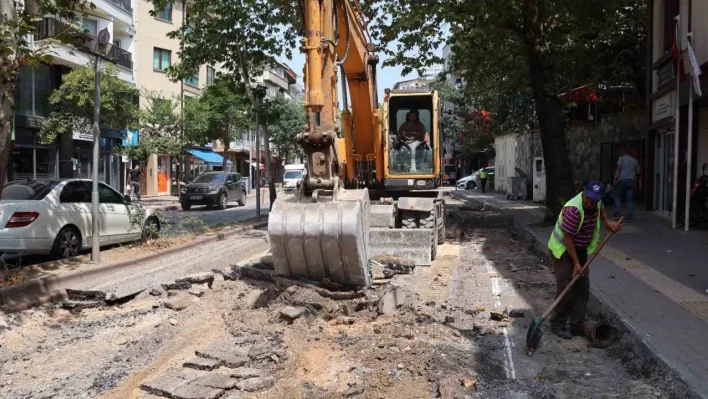 Teyyareci Mehmet Ali Caddesi yenileniyor