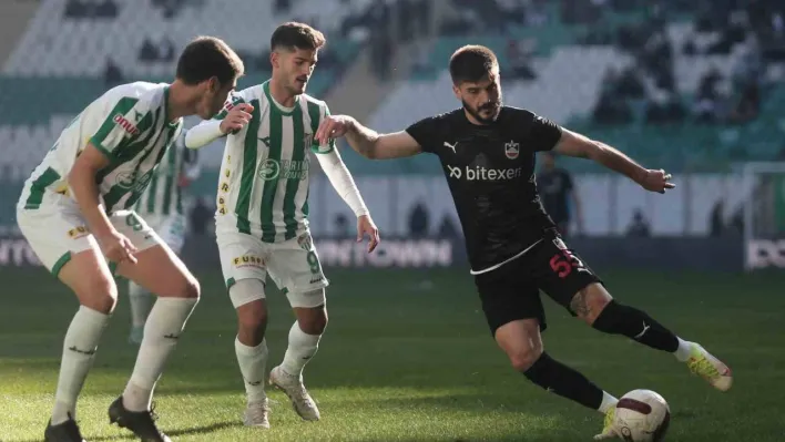 TFF 2. Lig: Bursaspor: 0 - Diyarbekirspor: 2