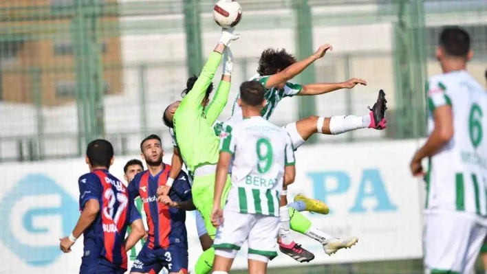 TFF 2. Lig: Bursaspor: 1 - Yeni Mersin İdman Yurdu: 1