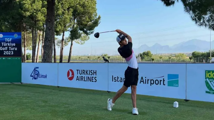 TGF Türkiye Golf Turu'nun A ve B Kategori müsabakalarının finali Antalya'da başladı